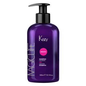 Kezy Smooth shampoo Шампунь разглаживающий для вьющихся, непослушных волоc 300 мл